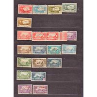 ФРАНЦУЗСКИЕ КОЛОНИИ И ТЕРРИТОРИИ! СБОРНЫЙ ЛОТ! Встречаются наклейки и следы от них!