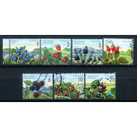 Канада - 1992г. - ягоды - 7 марок - полная серия, гашёные [Mi 1307-1313]. #3-WB-96-B-2