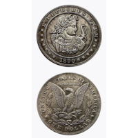 Сувенирная монета 1 доллар 1890 Ангел