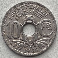 Франция 10 сантимов 1926 г.