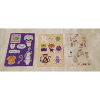 Наклейки детские лот