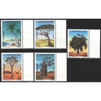 Сомали 1994 Mi-532-36  Деревья, птицы MNH  MNH