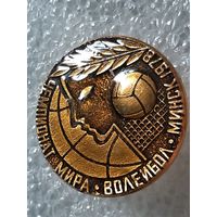 Значок Чемпионат Мира Волейбол Минск 1978 г.