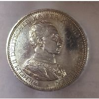 5 марок 1913 Пруссия мундир с рубля
