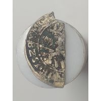 Половинка грош 1528 год Жигимонт Старый?  лот 1