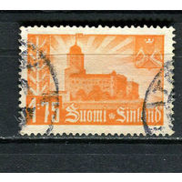 Финляндия - 1941 - Выборгский замок 1,75М - [Mi.239] - 1 марка. Гашеная.  (Лот 18JN)-T4P1