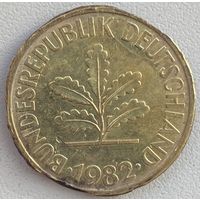 Германия 10 пфеннигов 1982 г. D