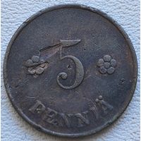 Финляндия 5 пенни 1921