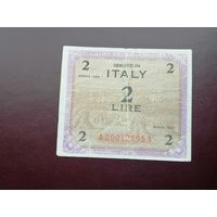 Италия  2 лиры 1943