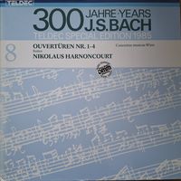 J. S. Bach, Concentus Musicus Wien, Nikolaus Harnoncourt – Ouverturen Nr. 1-4 (Suites) (2LP)