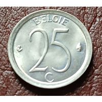 Бельгия 25 сантимов, 1970   BELGIE    ( 1-2-3 )