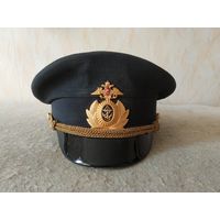 Фуражка офицерская повседневная офисная ВМФ РФ. Размер - 60.