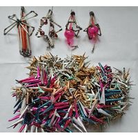 Ёлочные игрушки СССР 1940 - 1960 года