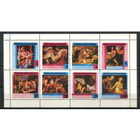 Экваториальная Гвинея - 1978 - Искусство - сцепка - 8 марок. MNH.  (Лот 56JB)-TG3P58