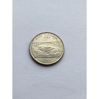 25 центов 2005 г. Западная Вирджиния, США