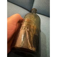 Бутылка завод. искуств. мин. водь Николай Ланин в Москве до 1917 года