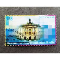Марка Германия 2002 год Музей связи