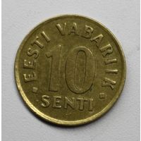 Эстония, 10 сентов, 1992 год