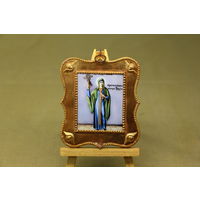 Паломническая Икона св. вел. Нина Грузинская. Распродажа коллекции вещей. С РУБЛЯ! АУКЦИОН!