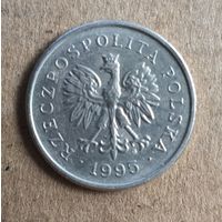 Польша 1 злотый 1995 г., Y# 282