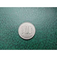 100 иен Япония.