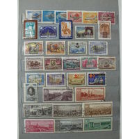 Продажа коллекции с 1 рубля! Гашеные почтовые марки СССР 1958г.