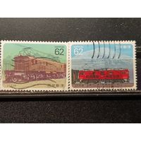 Япония, 1990. Электровозы, полная серия