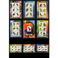 СЕРИЯ Блоков птицы   фауна  MNH