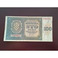 Хорватия  100 кун 1941