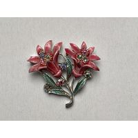 Заколка, брошь, винтаж.