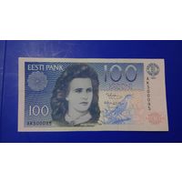 Эстония 100 крон 1991