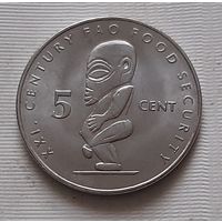 5 центов 2000 г. Острова Кука. ФАО