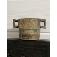 Ступка бронзовая.