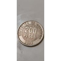 Колумбия 200 песос 2008