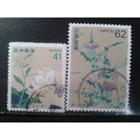 Япония, 1993. Цветы, полная серия