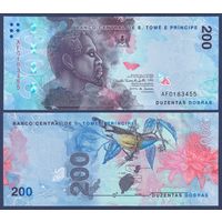 Сан-Томе и Принсипи, 200 добра 2020 г., P-W81 (номинация IBNS 2021), UNC