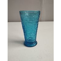 Стакан (салфетница) Смородина, купоросовое стекло. Нёман