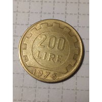 200 лир Италия 1978 год