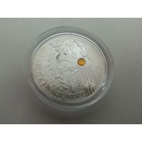 Польша 20 злотых, 2004 15 лет Сенату Республики Польша, янтарь