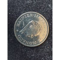 2 франка монауо 1982