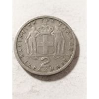 Греция 2 драхмы 1962