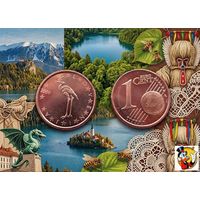 Словения 1 евроцент, UNC. Сторгуй за свою цену, предложи обмен!