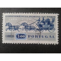 Португалия, 1963. 100 ле6т Международной почтовой конференции