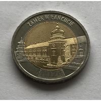 Польша 5 злотых 2024 - Ланьцутский замок - UNC!