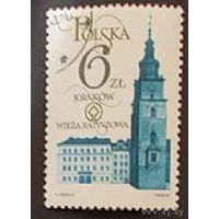 Польша 1983 архитектура Кракова выпуск гаш 1 марка