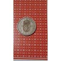 Великобритания 1 шиллинг 1953 коронационный герб 1 лев