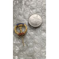 Значок Венгрия, статуя свободы в Будапеште