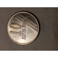 10 сом Узбекистан 2001 год
