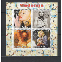 Эритрея 2003** Музыка, Американская поп-певица Мадонна