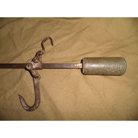 Старинный Курляндский безмен(польского типа),измерение в фунтах,начало 20-го века.С рубля.